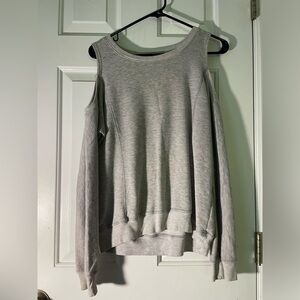 Off Shoulder Sweatshirt